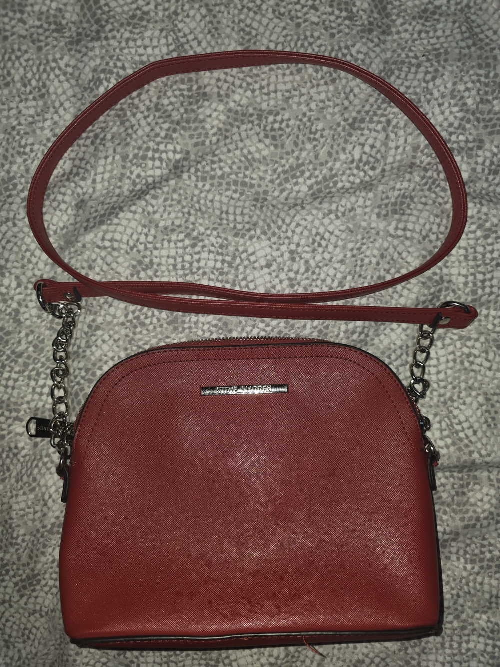 Steve Madden Red Crossbody Shoulder Bag